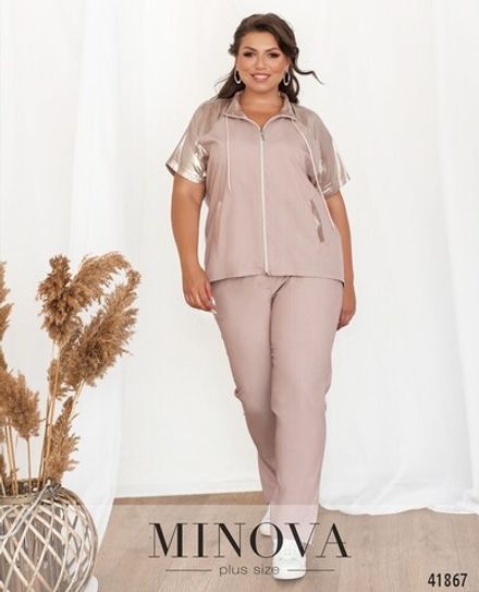 Костюм 20-16-пудровый Minova Фото 2