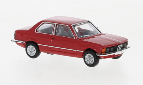 Автомобиль BMW 323i, крвсный 1975, 1:87