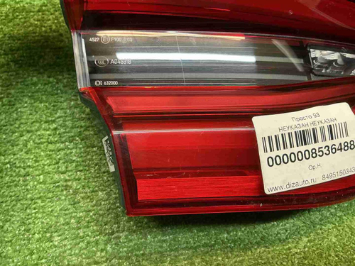 Фонарь левый внутренний BMW 6er G32 (2017-2023)