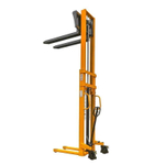 Ручной гидравлический штабелер SDJA 1530 (г/п 1.5 т, 3 м, раздвижные вилы) SMART