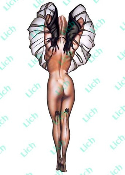 Чулок-комбинезон со швом и украшениями в виде бантиков из коллекции Оливия