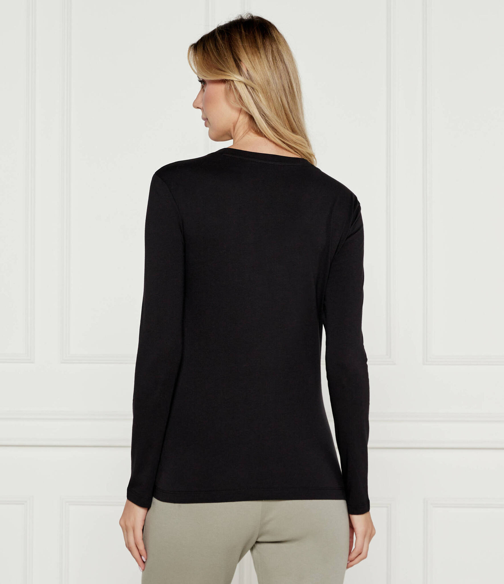 Блузка Armani Exchange - черный(6DYT38 YJDGZ)