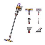 Беспроводной вертикальный пылесос Dyson V15 Detect Absolute (SV47) (Yellow/Nickel) (2023) Пылесос цвета «жёлтый/никель»