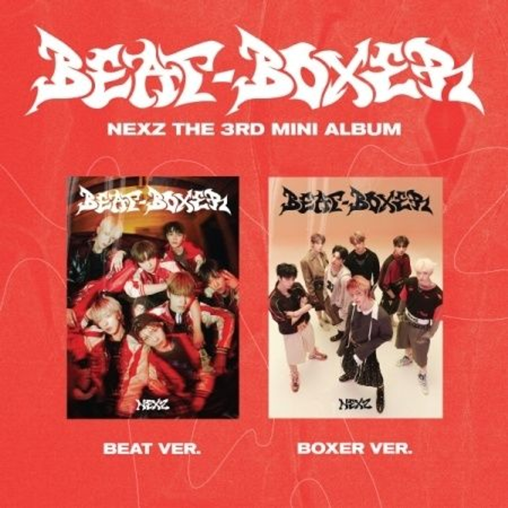 Альбом NEXZ - BEAT-BOXER 3rd Mini Album RANDOM Version