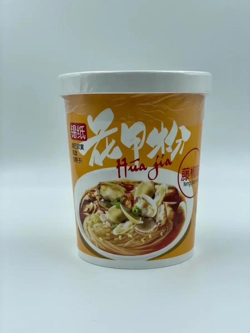Китайская суп лапша с мидиями быстрого приготовления/ Лапша с мидиями и морепродуктами, Huajia
