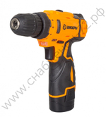 Дрель-шуруповерт аккумуляторная Вихрь ДА-12Л-2КН с набором инструментов