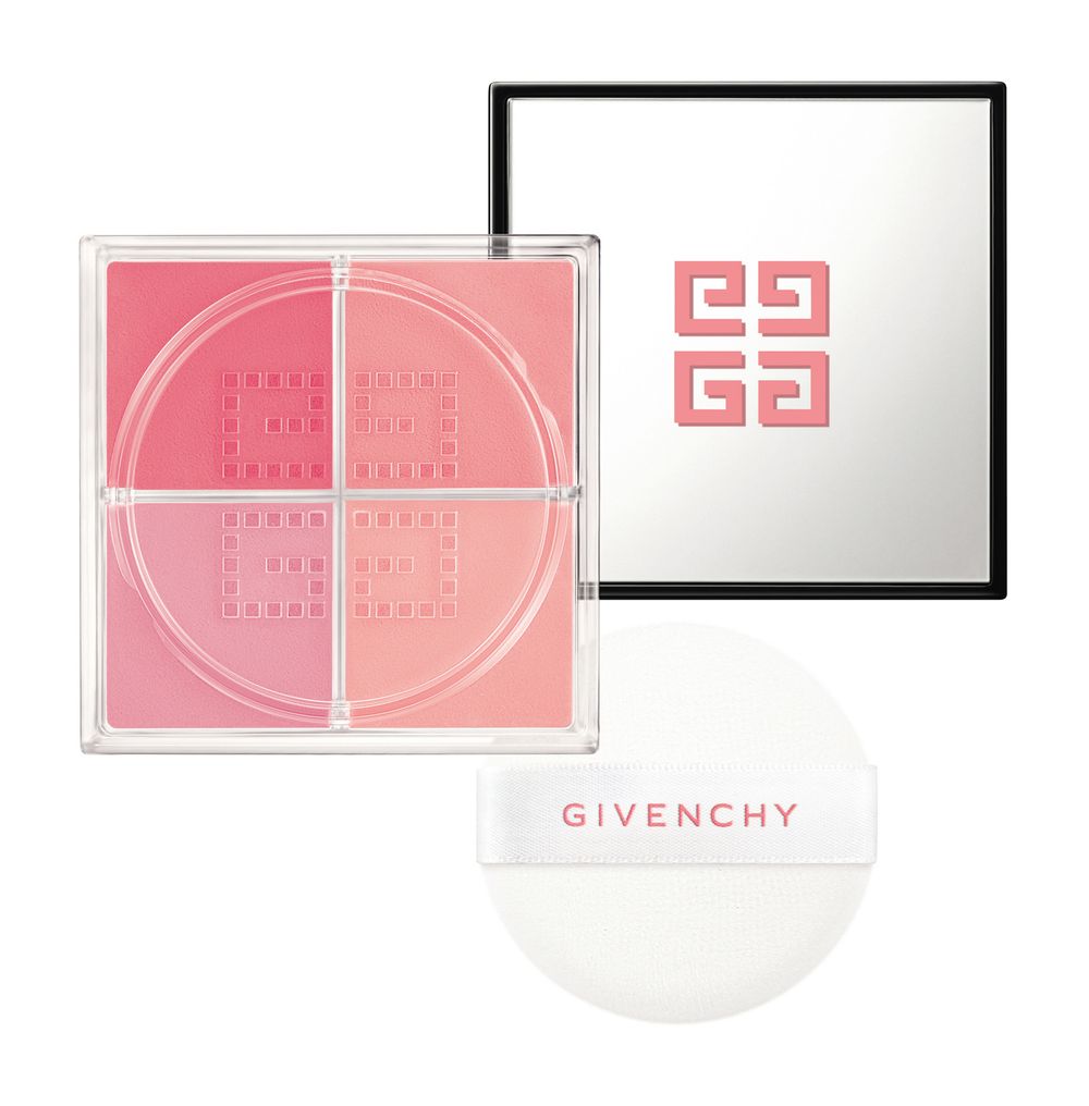 Рассыпчатые  румяна для лица GIVENCHY Prisme Libre Blush - 02 Taffetas Rose Travel size