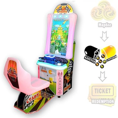 Детский автомат с видеоиграми «Мотогонка»