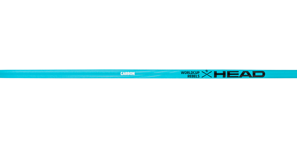 HEAD 24/25 палки горнолыжные 381214  World Cup Carbon палки гл 12,3 mm/Carbon speed blue/black/white