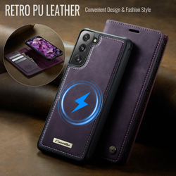 Чехол-кошелек CaseMe 2 in 1 MagSafe Samsung Galaxy S21 FE