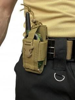 Тактический подсумок под рацию песок