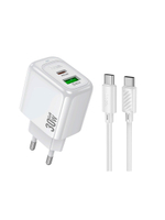 Сетевое зарядное устройство HOCO CS55A 30W с кабелем Type-C