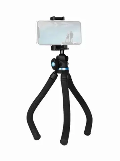 Штатив компактный RayLab MTF-SCB с головой и держателем для смартфона