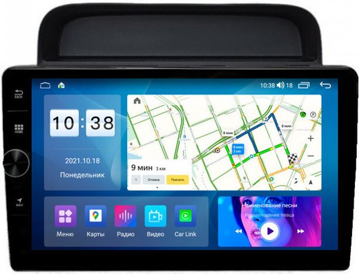 Магнитола для Toyota Land Cruiser 100, Lexus LX470 1998-2002 (климат на ШГУ) - Parafar PF449LHDAV на Android 12, ТОП процессор, 3Гб+32Гб, CarPlay, 4G SIM-слот