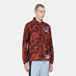 A Bathing Ape X Russell Color Camo College Coach Куртка