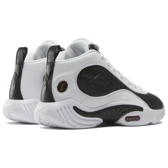 Reebok Answer Баскетбольные кроссовки Высокие Черно-белые Панда Мужские