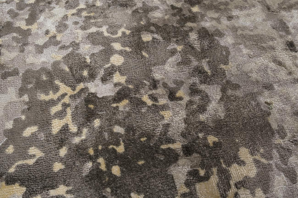 Ковер 200x300 см Garda Decor Ascona ручной работы вискоза коричнево-бежевый