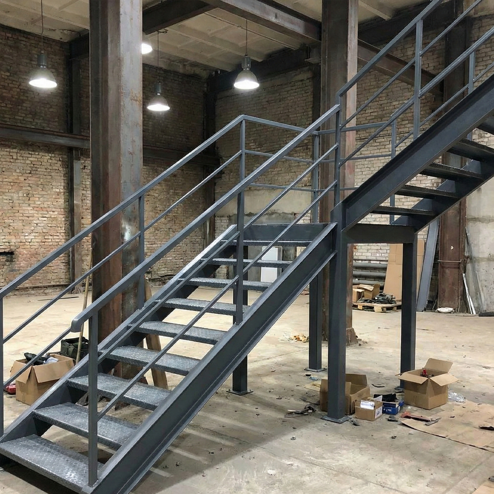 Изготовление металлических лестниц