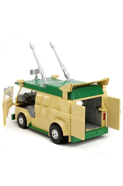 Модель Машинки Hollywood Rides 1:24 с Фигуркой 2.75" Черепашки-ниндзя HWR Party Wagon 34529