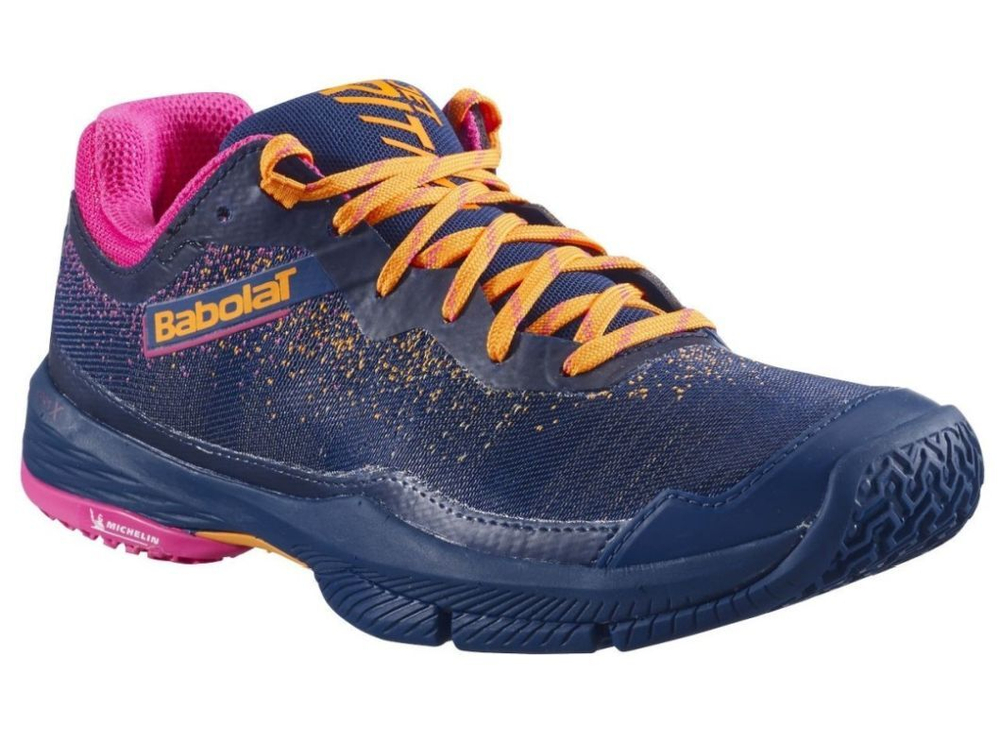 Женские кроссовки для Падел Babolat Jet Ritma - insignia blue/roseberry