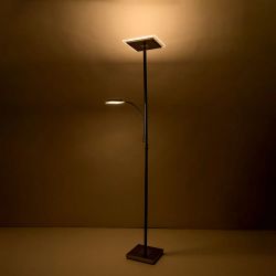 Citilux Харди CL802011 LED Торшер с диммером Матовый Хром