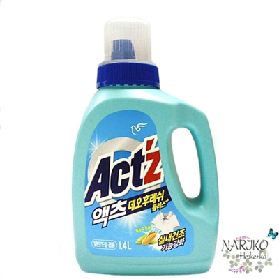 Концентрированный антибактериальный гель Pigeon Act'z для стирки для всех типов стиральных машин для сушки при повышенной влажности 1,4 л.