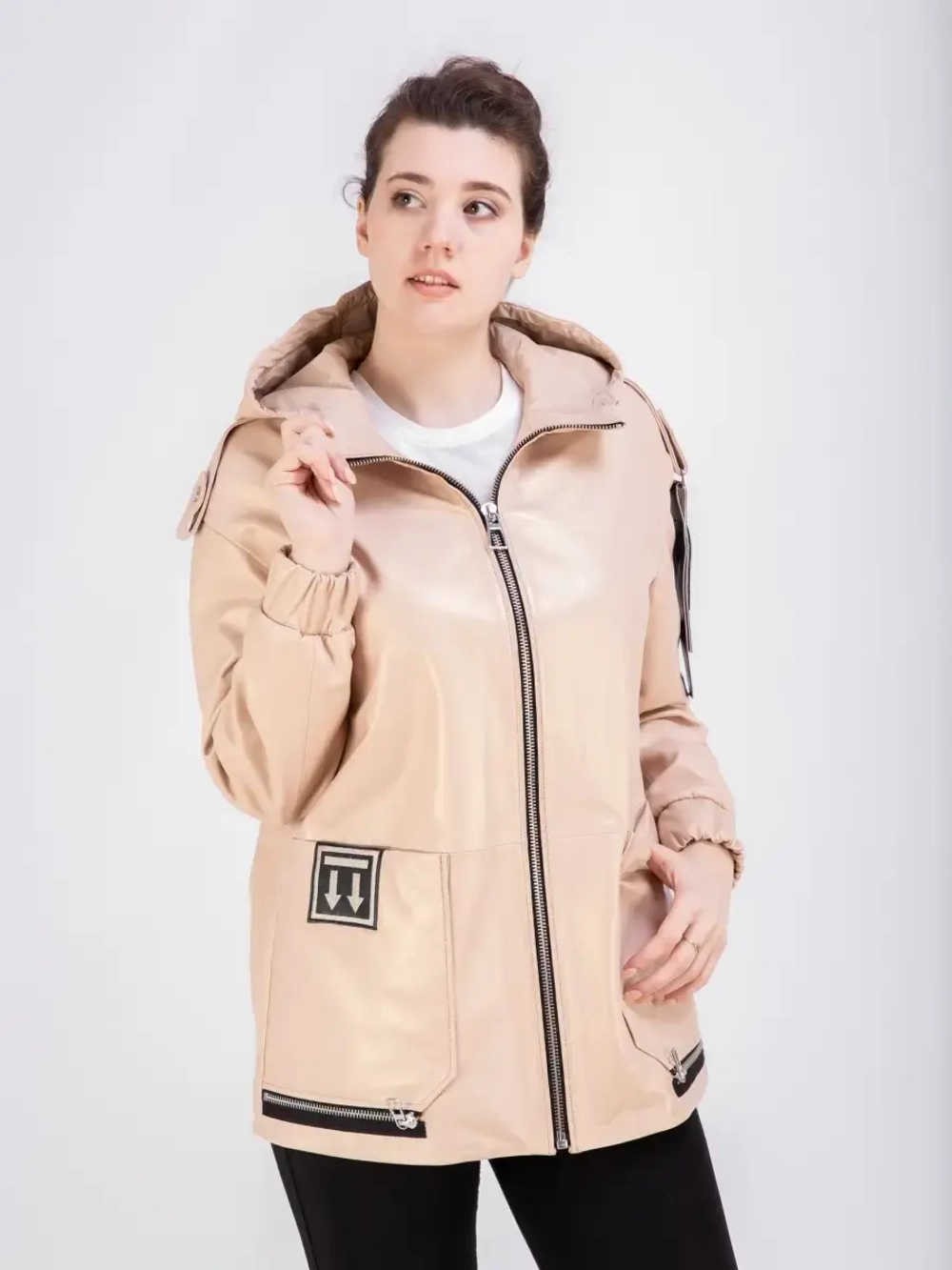 Куртка женская из натуральной кожи