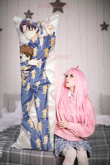 Дакимакура Леви Атака Титанов арт. 0711