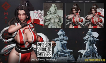 Май Сирануй Король бойцов Фатальная ярость Mai Shiranui King of Fighters Fatal Fury Фигурка