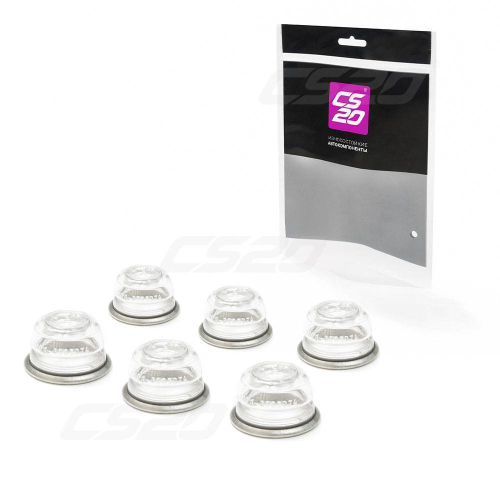 Пыльник рулевого наконечника ВАЗ 2101 6шт белый силикон Profi CS-20