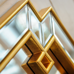 Настенное зеркало Объект мечты Астрид Гранд Голд