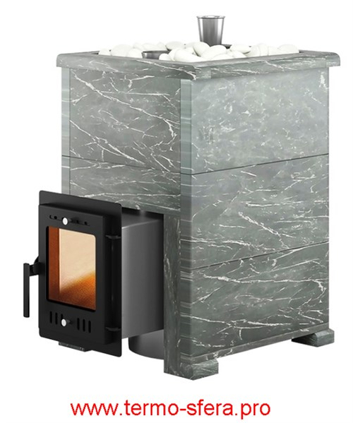 Печь для бани Эверест "Steam Master 18 INOX" Талькохлорит, S-40