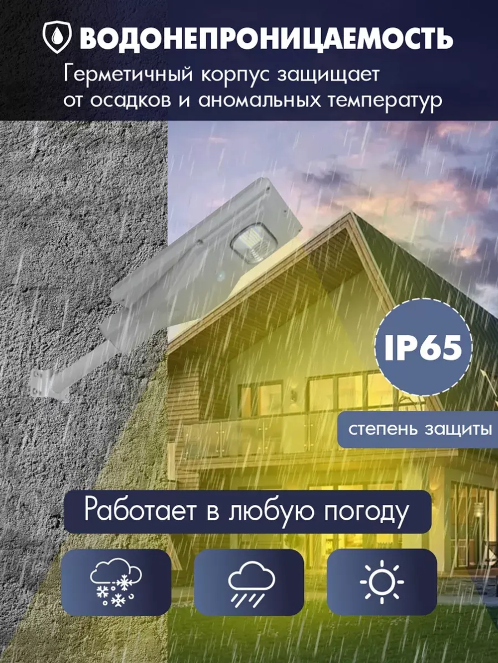 Светильник на солнечной энергии ALT-PREMIUM 30 Вт