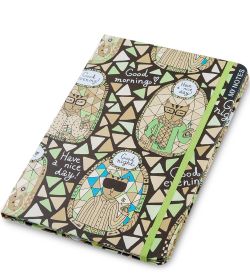 BM-21/4 Блокнот бол. «Богемные коты» (твердая обложка)