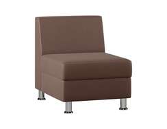 Мягкое кресло без подлокотников Marcus MC-BP.01 экокожа Oregon 26