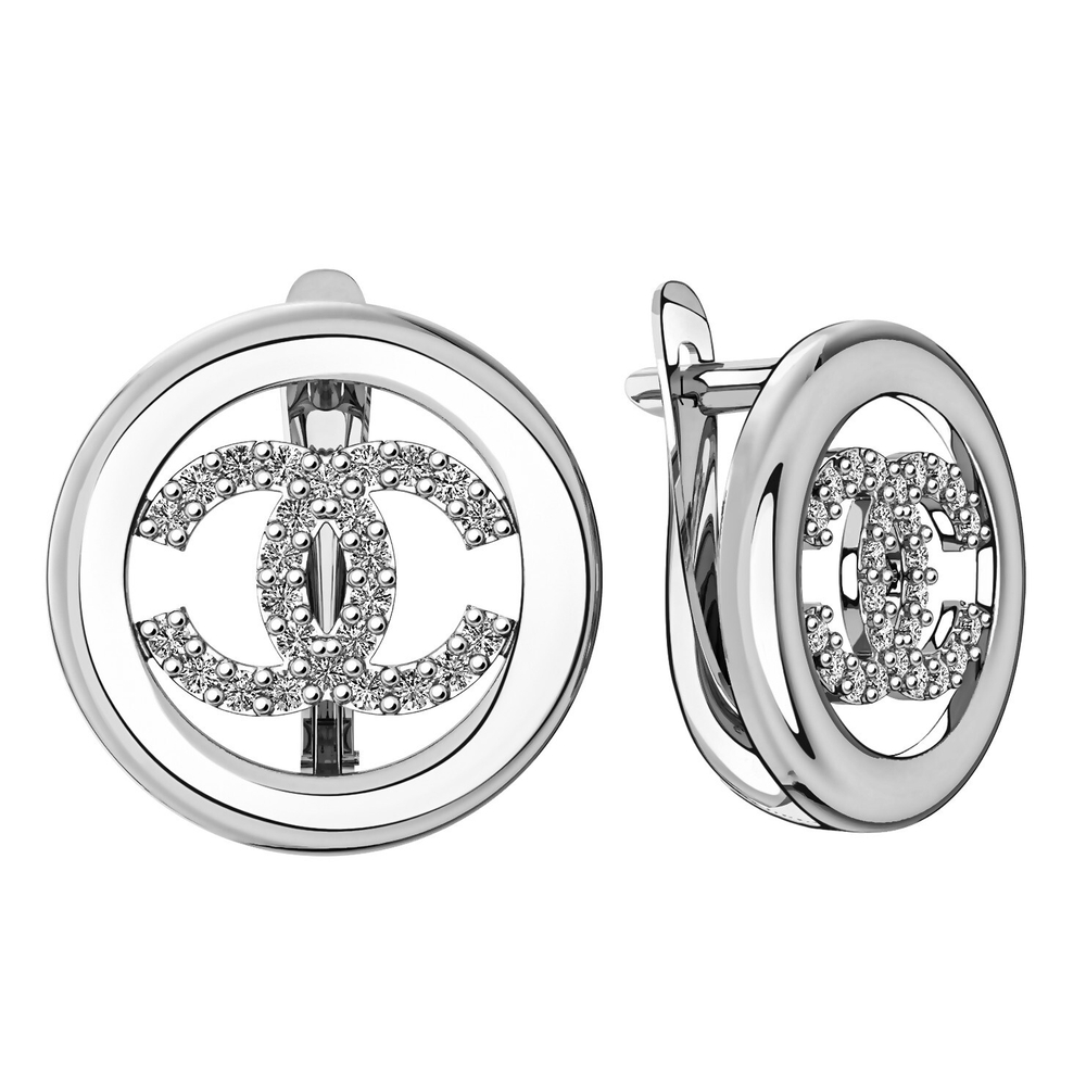 Серьги из золота 585 пробы