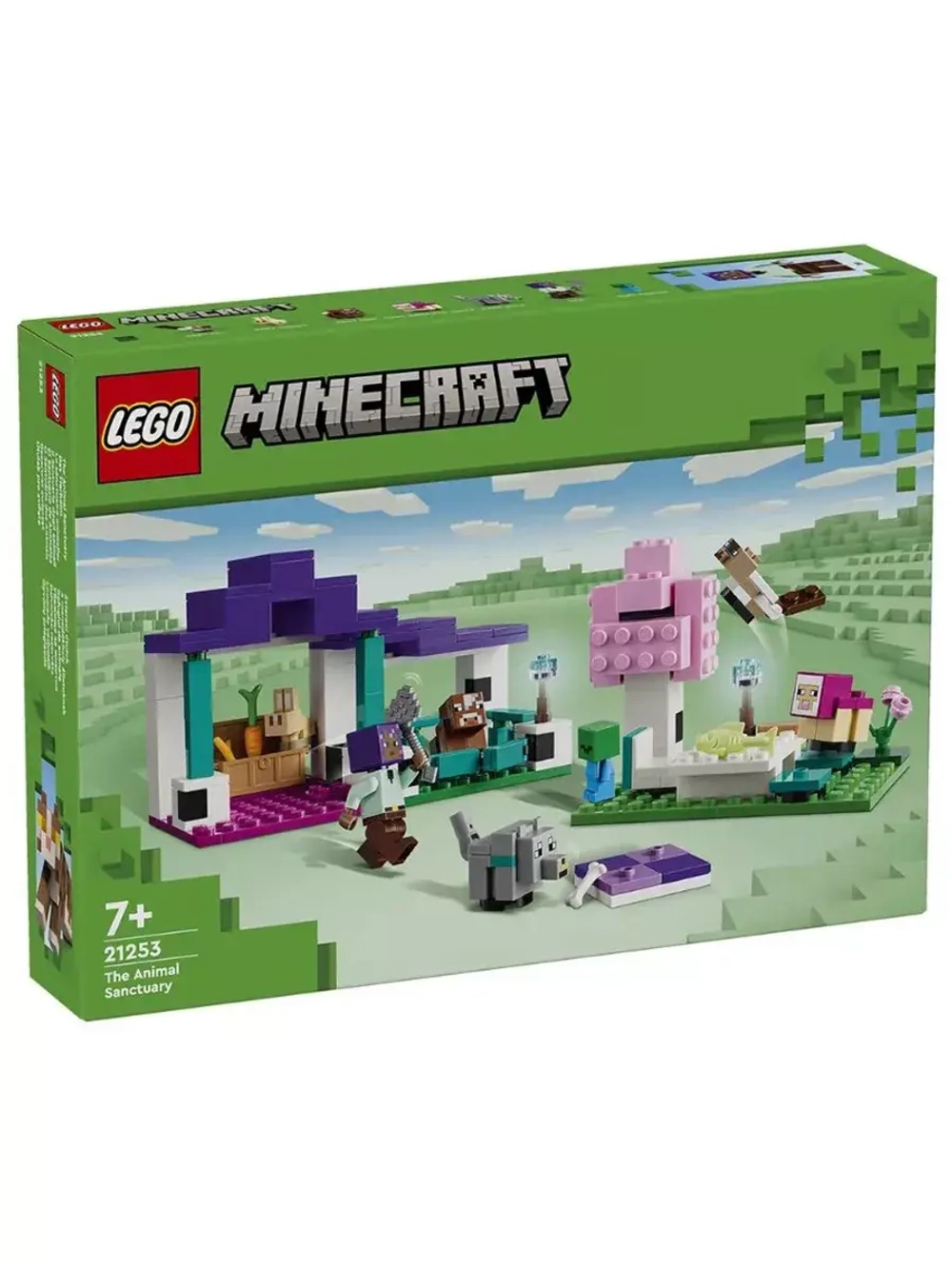 Лего 21253 Приют для животных Lego Minecraft