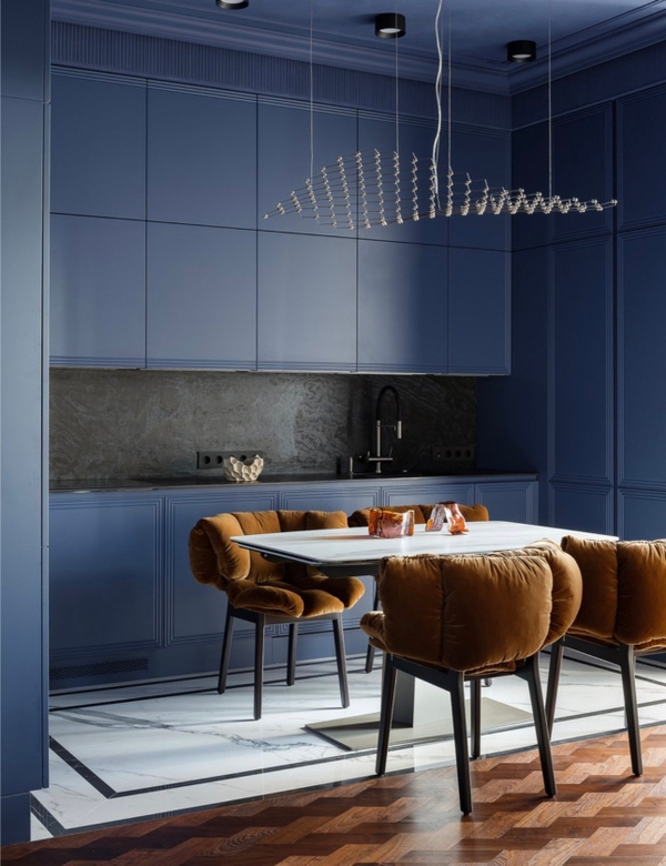 Примеры современных кухонь в дизайне из интернета