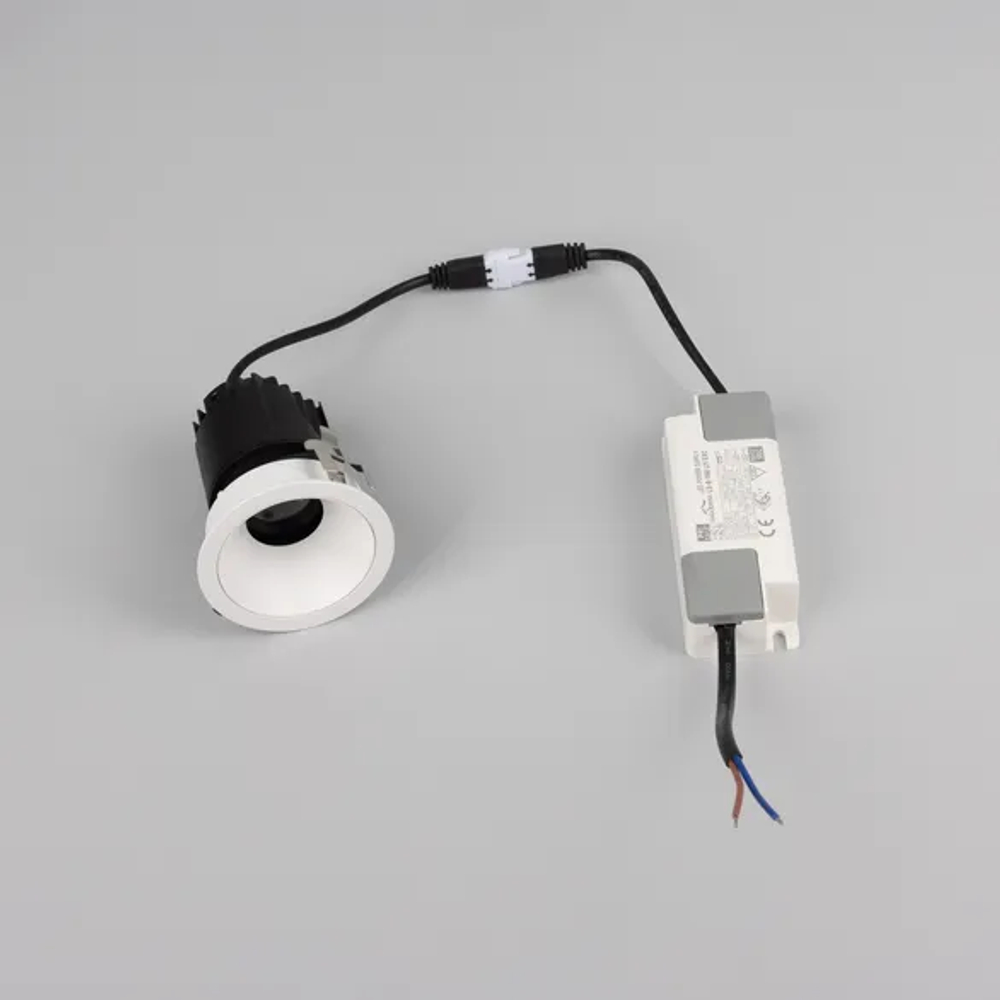 Светильник MS-ARADO-BUILT-R55-7W Warm3000 (WH-WH, 55 deg, 230V) (Arlight, IP20 Металл, 5 лет) 059104