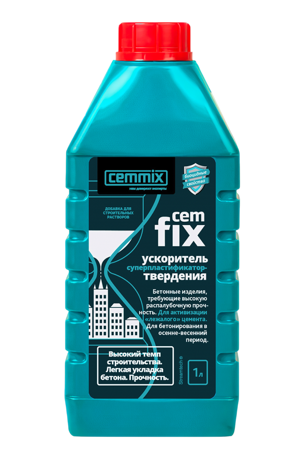 Ускоритель набора прочности "Cemfix" "CEMMIX" 1л