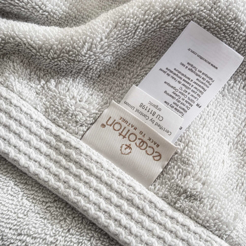 Полотенце из органического хлопка Pure Cotton 50х90 серый