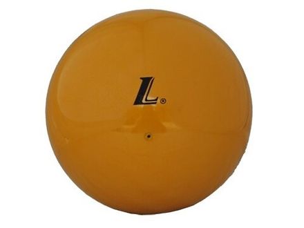 Мяч для художественной гимнастики «L» силикон, цвет - жёлтый :SH5012: