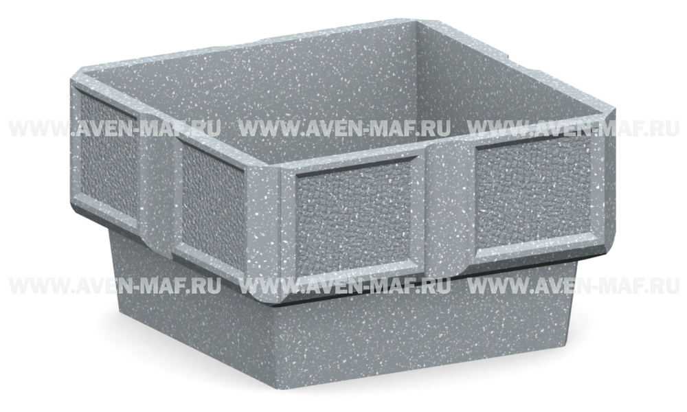 Вазон для цветов бетонный