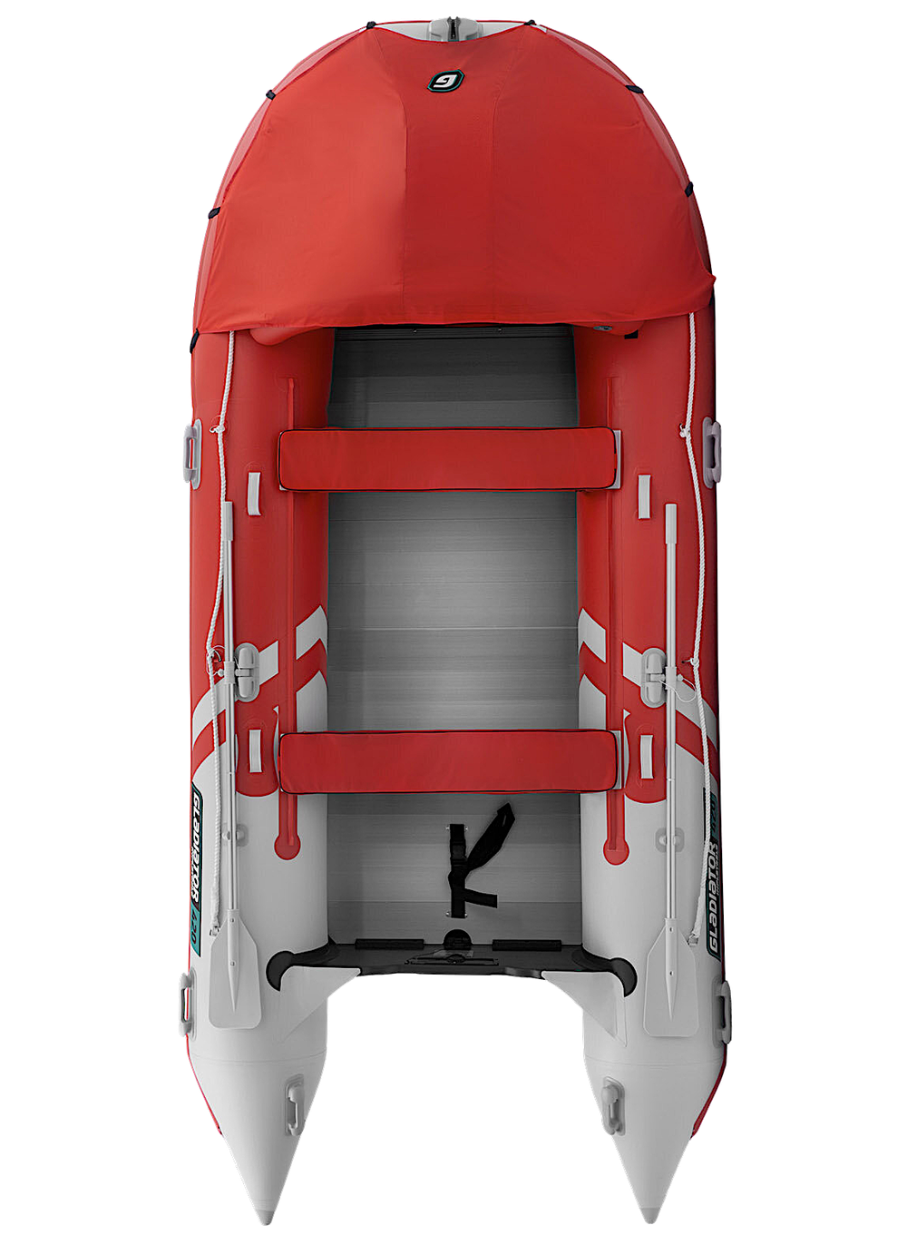 Лодка ПВХ Gladiator Active C420AL с алюминиевым полом -
