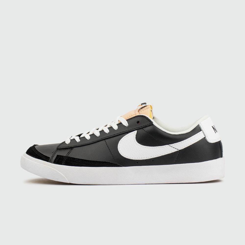 Кроссовки Nike Blazer Low 77 Leather Black / White