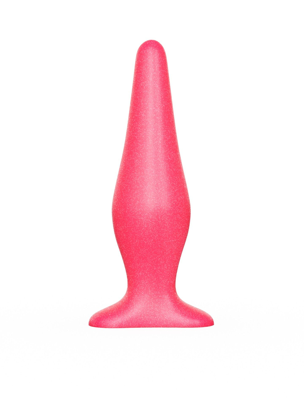 Анальная пробка LOVETOY розовая с узким кончиком