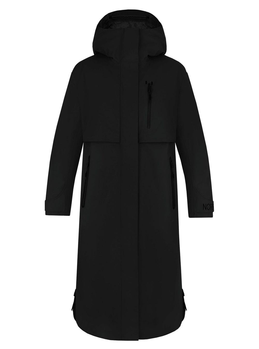 Плащ для девушки Kinerma чёрный