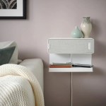 Полка для колонок  - SYMFONISK IKEA/ СУМФОНИСК ИКЕА,  220х306 мм, белый