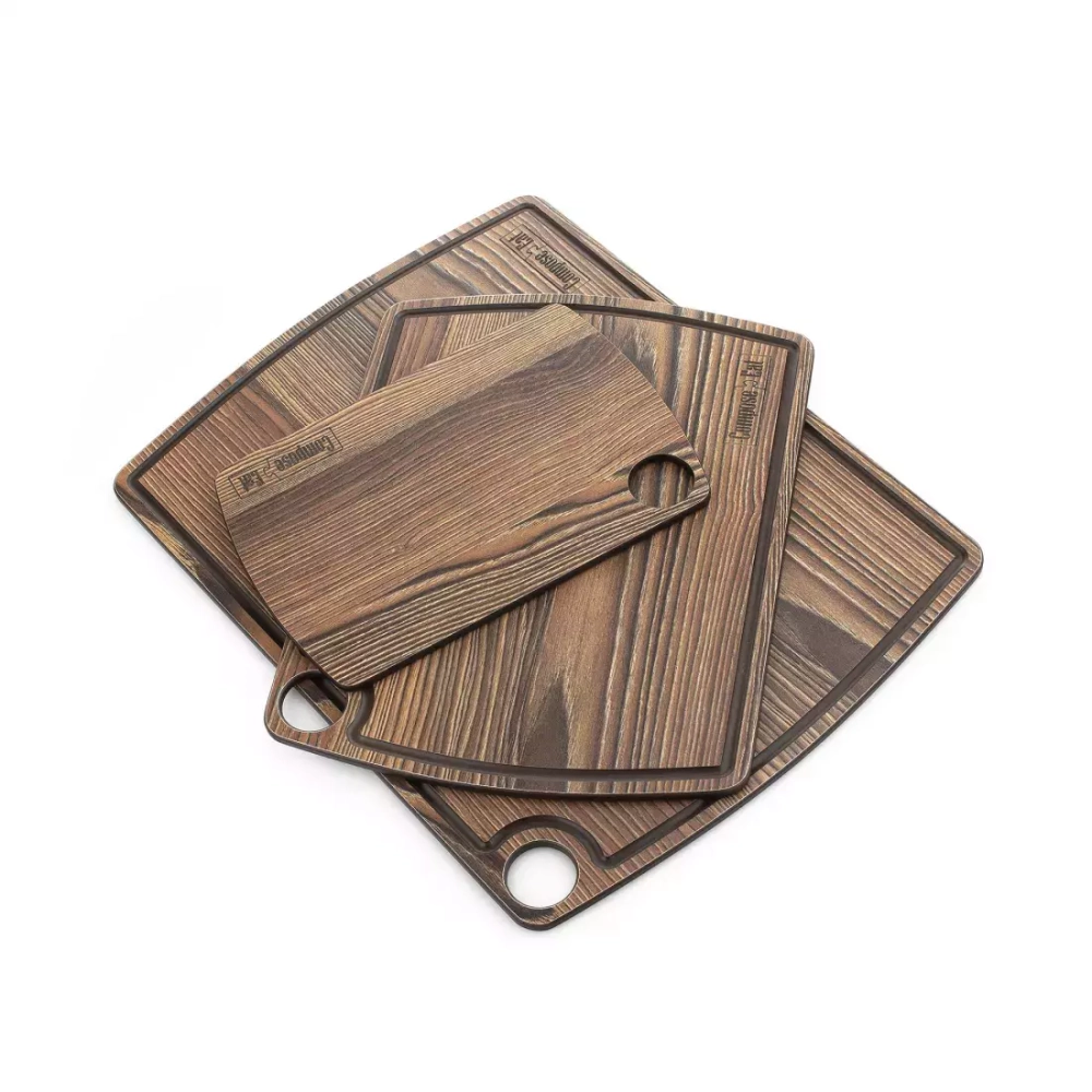 Доска разделочная c желобом 36х28см ComposeEat Fashion ясень рибейра