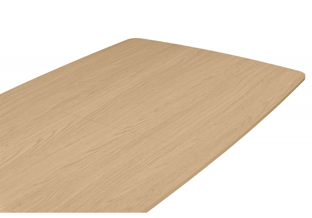 Стол деревянный Woodville Roxy 160(220)x90 светлый дуб